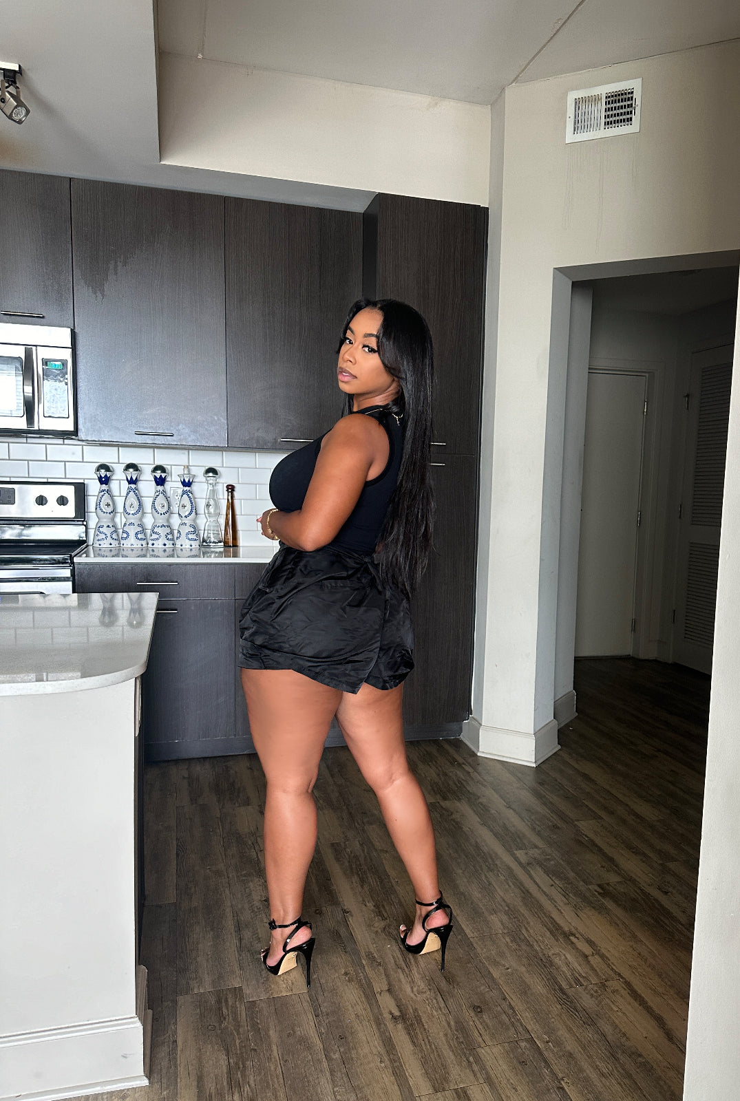 Black Basic Bodysuit