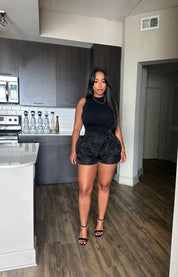 Black Basic Bodysuit