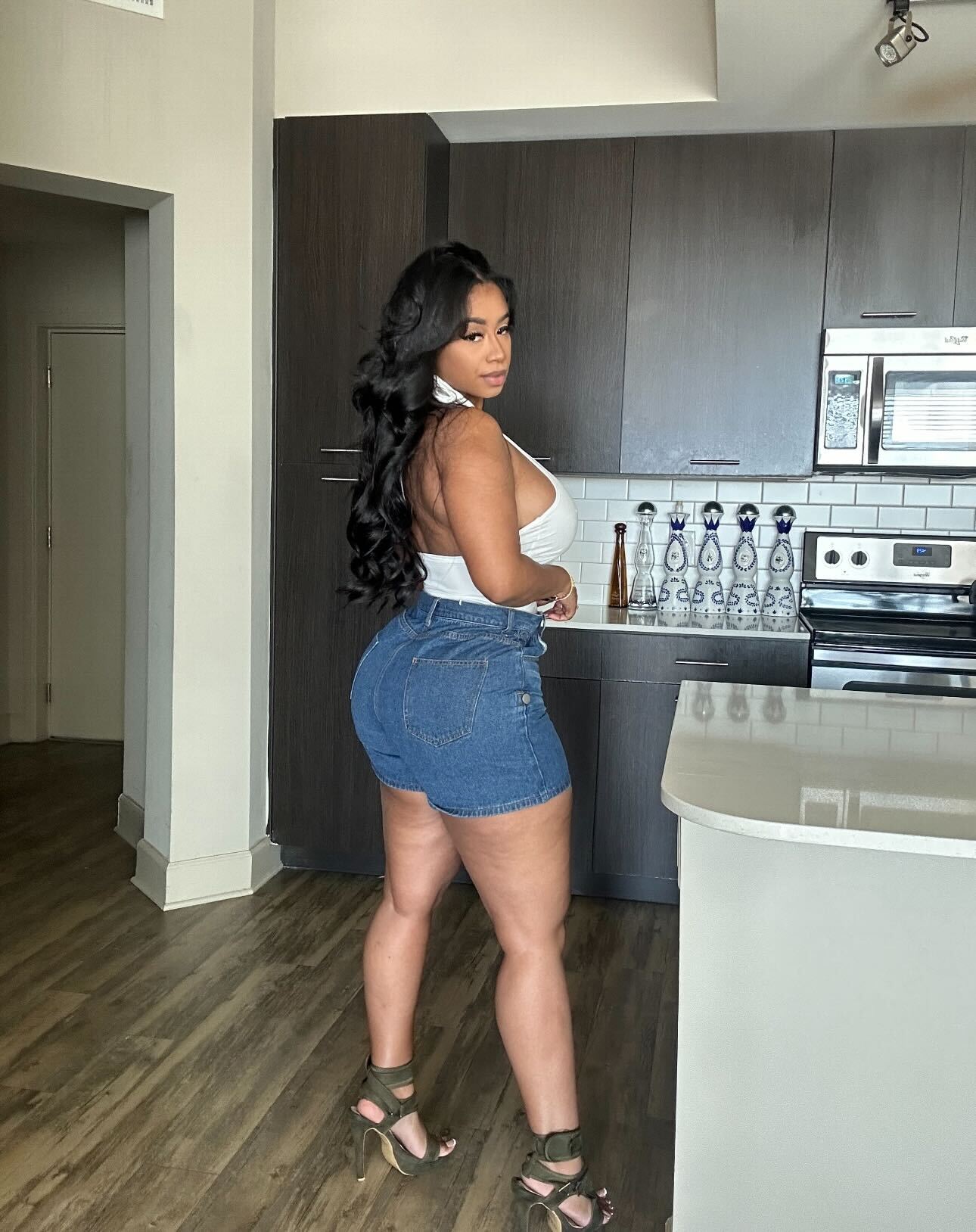 Daisy Dukes Denim Shorts