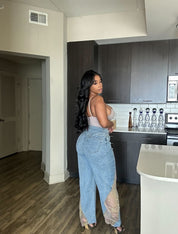 Rhinestone Denim