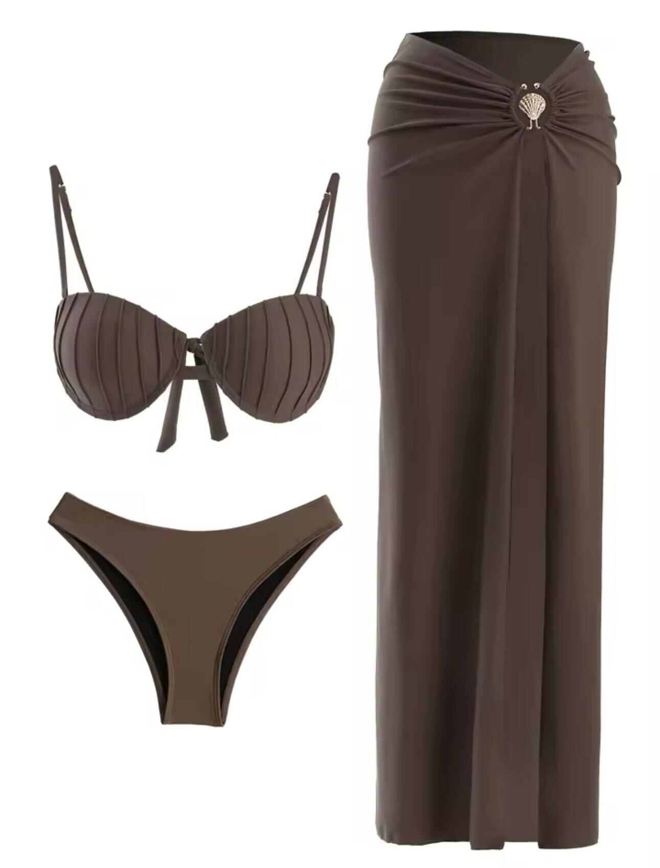 Chocolate Bikini Set