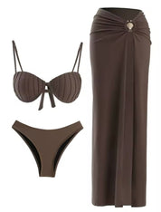 Chocolate Bikini Set