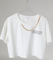 Chained Crop Top