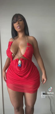 Ruby Drapped Dress